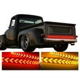 thumbnail image 1 of Mistaha Multi-function LED Tailgate Light Strip with Flowing Turn Signal and Fishbone Brake Light for Pickup Trucks - Wide Voltage 12-24V - 1.2m - Black, 1 of 6