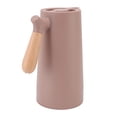 thumbnail image 3 of Thermal Coffee Carafe, Coffee Carafe Beech Wood Handle 1L Large Capacity  For Office For Home Brown, 3 of 8