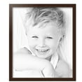 thumbnail image 2 of ArtToFrames 18" x 21" Walnut Picture Frame, 18x21 inch Brown MDF Poster Frame (WOM-4094),  Pack, 2 of 8
