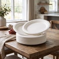 thumbnail image 4 of 20 Pcs White Paper Plates, 7 Inch Disposable Dessert Dinnerware for 20 Guests, Sturdy Cake Snack Plates for Birthday Party Picnic and Daily Use, 4 of 7