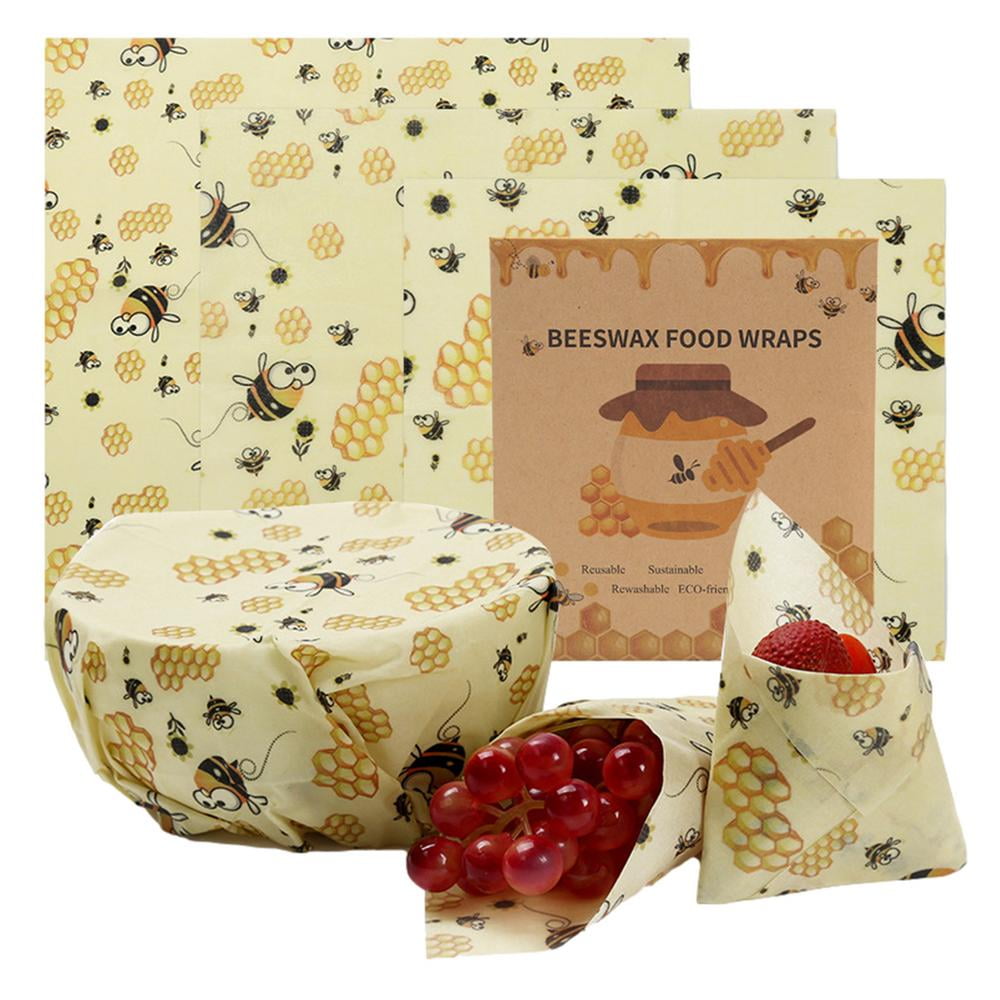 Details about   Strawberries Beeswax Natural Food Wrap Assorted Sizes Pack Of 3