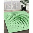 thumbnail image 2 of Ahgly Company Indoor Square Patterned Mint Green Area Rugs, 6' Square, 2 of 6