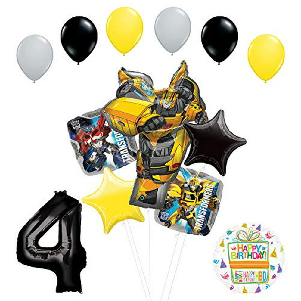 Transformers Mayflower Products Bumblebee 4th Birthday Party Supplies