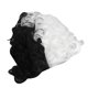 thumbnail image 1 of Peluca corta rizada blanca negra ajustable de moda ANGGREK Tipo Otros, 1 of 8