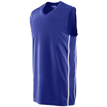 - Augusta Drop Ship Adult Wicking Polyester Sleeveless Jersey with Mesh Inserts