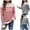 *Black, variant on ClodeEU Women's Striped Stand Neck Long Sleeve Sweaters，Casual LightweightKnit Pullover Tops Red,Womens Plus M