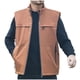 thumbnail image 2 of Ceisia Men's solid color warm hooded zipper cardigan sleeveless outerwear Gift, 2 of 5