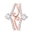 thumbnail image 2 of Aonejewelry 0.75 Ct. Diamond Exotic Engagement Wedding Ring In 10K Solid Rose Gold, 2 of 4