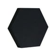 thumbnail image 2 of ATS Acoustics Hexagon Acoustic Panel Fire Rated 12" x 2" Sound Absorbing Professional Studio Quality Wall Tile (Pitch), 2 of 7