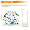 thumbnail image 4 of Yayeee Napkin Holder for Table Set of 2 Kitchen Paper Tissue Organization, Blue Simple Shapes, 4 of 8