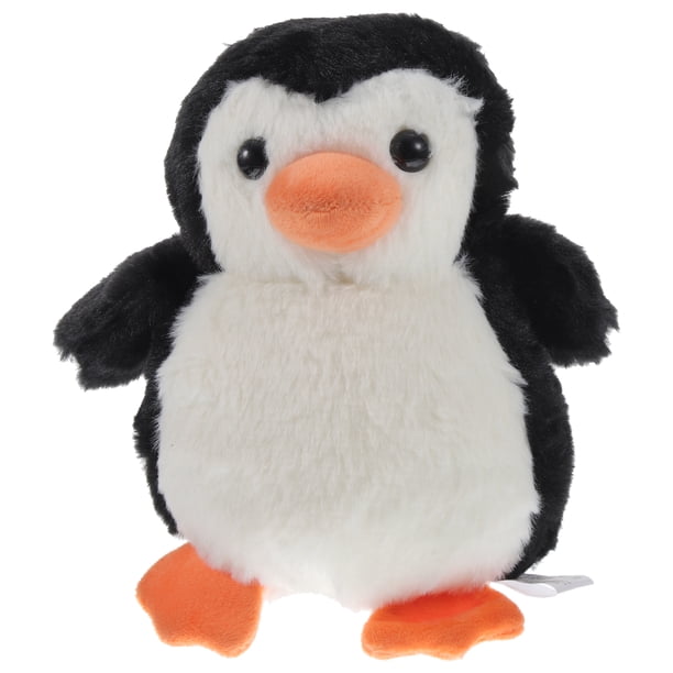 FELTECHELECTR Muñeco de pingüino de peluche, adorable juguete de pingüino de peluche, juguete de pingüino de dibujos animados para niños, regalo de cumpleaños