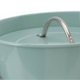thumbnail image 3 of Round Ice Bucket Multipurpose Safe Galvanized Ice Buckets with Lid and Ice Shovel for Bar Restaurant Party Blue, 3 of 4