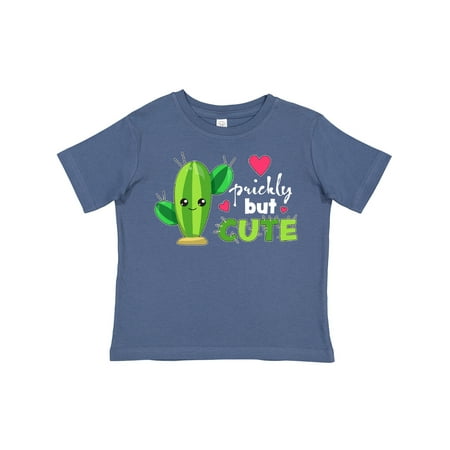 

Inktastic Prickly but Cute Cactus Gift Toddler Boy or Toddler Girl T-Shirt