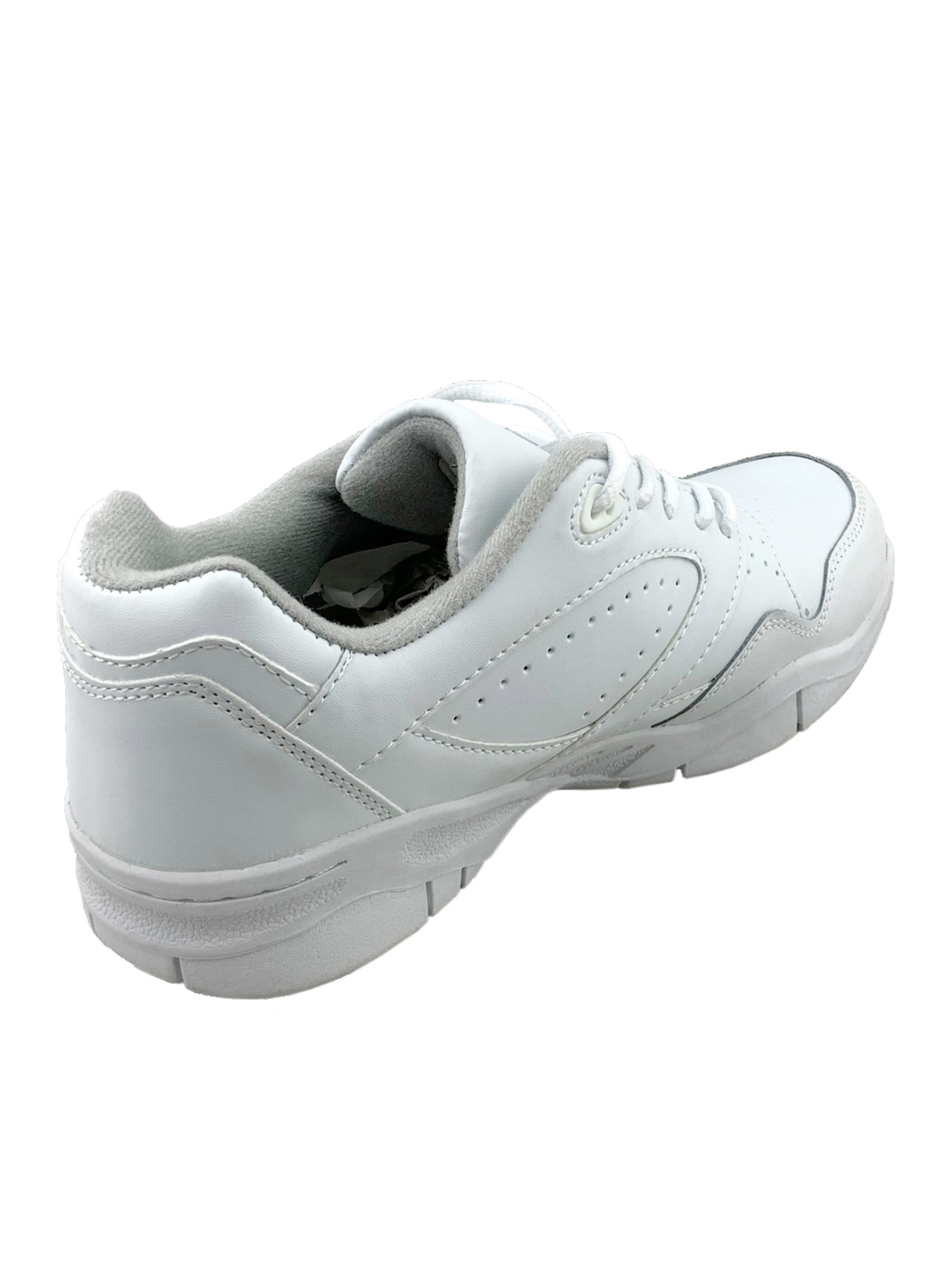 Tanleewa Men's Leather White Sports Shoes Lightweight Sneakers Breathable Casual Shoe Size 16 - image 5 of 5