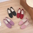 thumbnail image 2 of Spring and autumn women‘s shoes casual fashion canvas shoes fly woven soft bottom fisherman  bottom breathable old Beijing cloth shoes  generation of hair, 2 of 6
