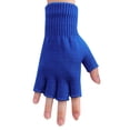 thumbnail image 4 of Gants Unisexe Tricotés Demi-Doigts Mitaines Gants d'Ordinateur, 4 of 10