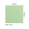 thumbnail image 2 of Unique Bargains 25 Sheets 8x8 Inch Origami Paper Double Sided Light Green Square Sheet for Art Craft Project, Beginners, 2 of 5