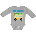 thumbnail image 3 of Inktastic Bus Driver in Training Boys or Girls Long Sleeve Baby Bodysuit, 3 of 5