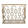 thumbnail image 3 of Signature Design by Ashley Contemporary Majaci Console  Gold Finish, 3 of 9