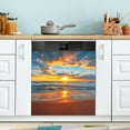 thumbnail image 5 of GZHJMY Summer Beach Dishwasher Magnet Cover, Kitchen Fridge Door Panel Magnet Sticker Appliance Wash Machine Magnet Cover 23 x 26 Inch Home Decor, 5 of 6