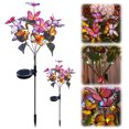 thumbnail image 4 of Estaca Patio 2 Luces Solares Decorativas Mariposa para, 4 of 9