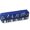 Dark Blue, variant on harmtty Pencil Bag Large Capacity Wear Resistant Canvas Musical Note Print Pencil Organizer Pouch for Home,Dark Blue
