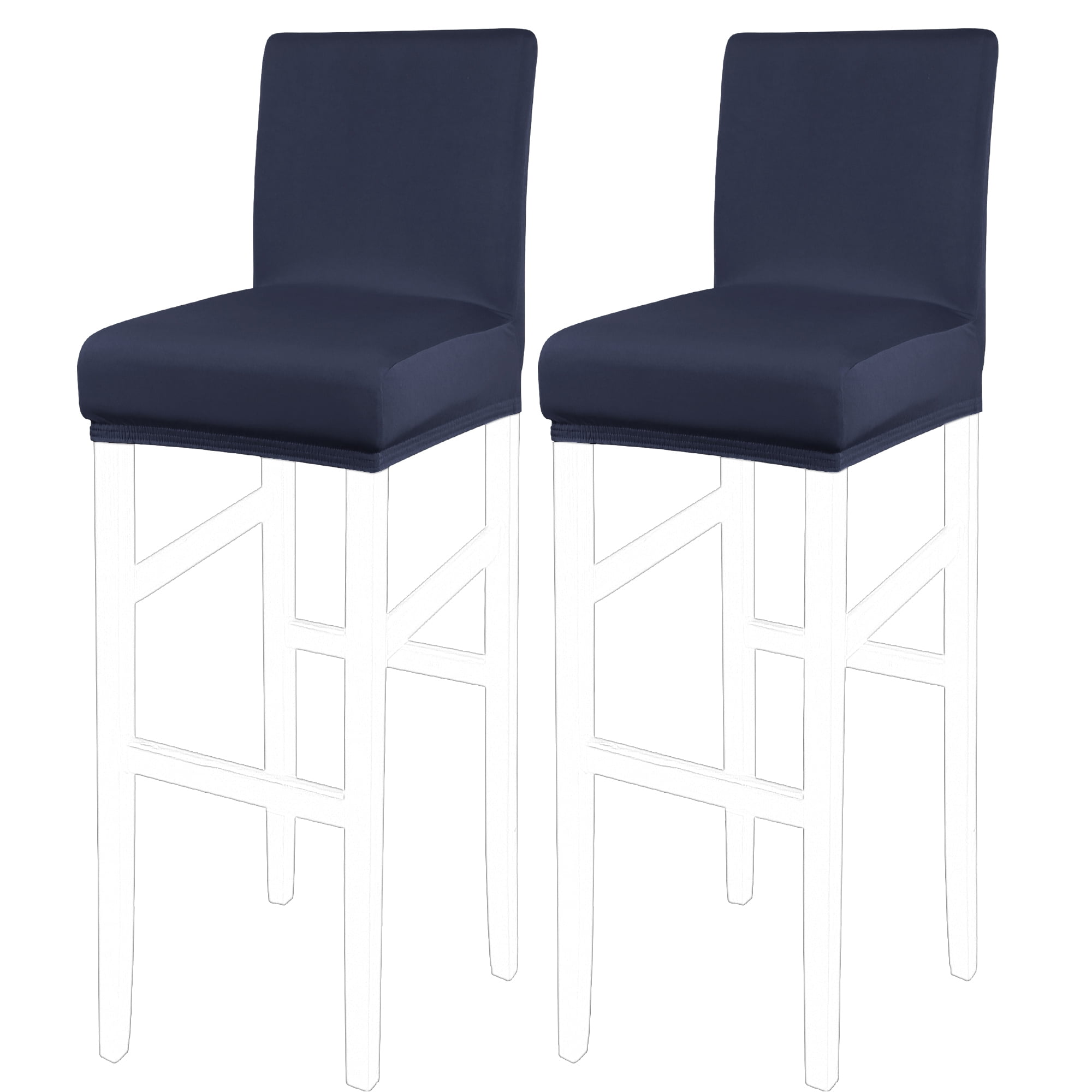 Unique Bargains Stretch Bar Stool Cover for Bar Height Side Chair Slipcovers