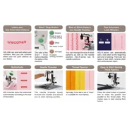 Juki HZL-K85 Computerized Sewing Machine, 20 Built-In Stitches, Automatic Buttonhole, LED Light, Free Arm, Foot Controller, Hard Case