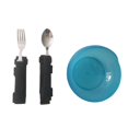 thumbnail image 3 of Artritis Utensilio Ayudas para comer Tazón Peine Cepillo de dientes con correa jinwen Good Grip Spoon, 3 of 7