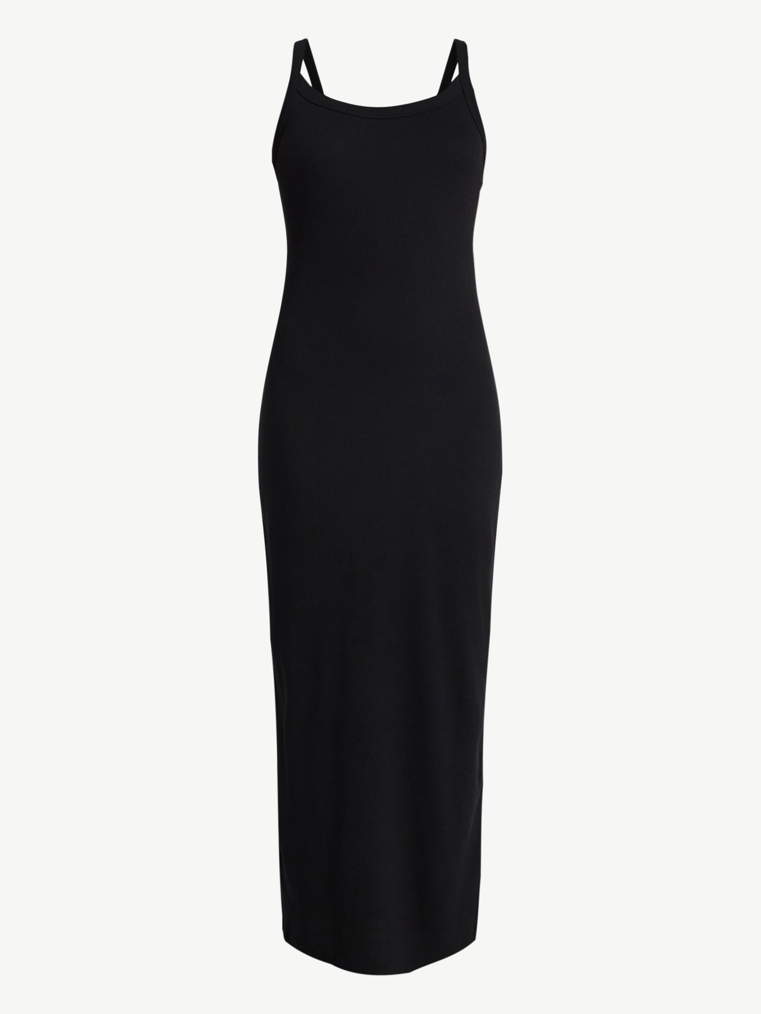 No Boundaries Long Scoop Neck Maxi Dress, Women’s Sizes XXS-XXL