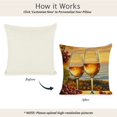 thumbnail image 5 of GooTPa Summer Decor Pillow Covers, Summer Dusk Beach Throw Pillow Case Decoration, Linen Cushion Covers for Couch Sofa Bedroom Living Room Easter Day Home Decor - 18x18in, 5 of 6