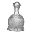 thumbnail image 5 of DOMELAY Red Decanter Carafe with Stopper Empty Cabernet Decanter Glass, 5 of 9