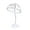 White, variant on Freestanding Wigs Hat Cap Storage Display Holder Rack Dryer Stand Mannequin for Head Model for Home Shop