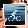 3drose, Let It Roll - Bicycling Icon with Grunge Texture and Colorful ...