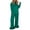 Green, variant on Tnhcen Women's 2 Piece Pajama Set Button Front Long Sleeve Satin Shirt Pants Lounge Homewear Set S-2XL