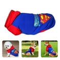 thumbnail image 7 of Halloween Superhero Dog and Cat Cloth, DC Comics Superheroes, Superman Pet Costume for For Dogs or Cats(without cape), 7 of 7