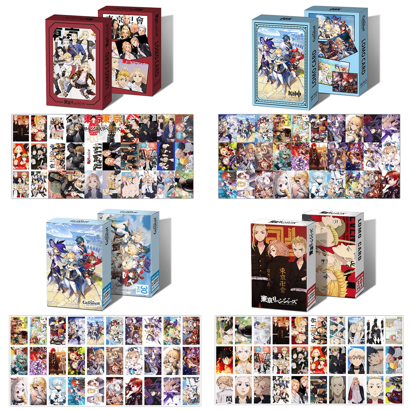 10Pcs/Set Anime Mo Dao Zu Shi Crystal Card Sticker HD Photocard Lomo Cards  Waterproof Bus Card Bank Card Fans Gift Collection