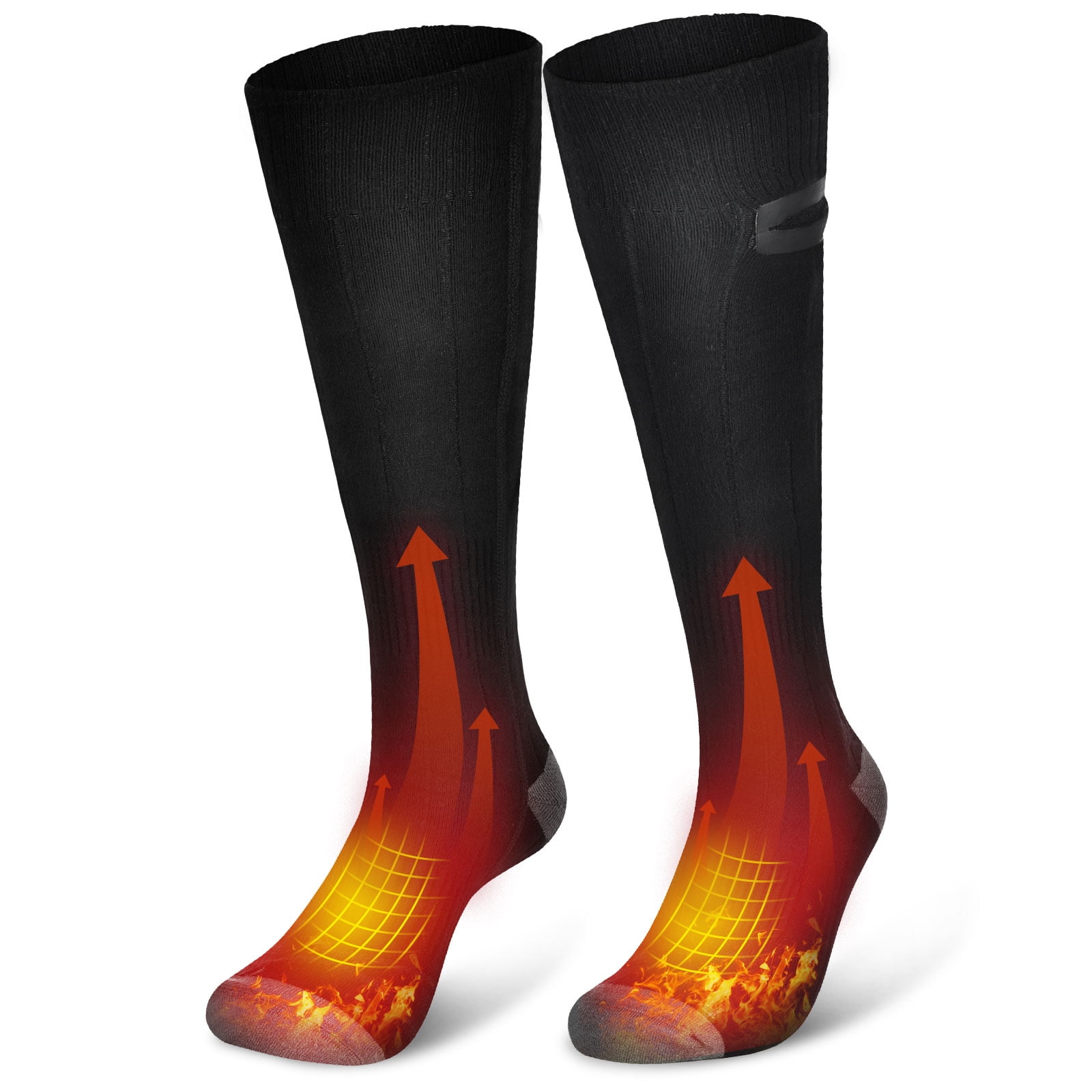 Electric Heated Socks Rechargeable Battery Winter Thermal Warm Skiing Hunting 