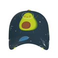 thumbnail image 2 of Balery Baseball Cap Adjustable Size for Running Workouts and Outdoor Activities All Seasons Dad Hat(Avocado in Space), 2 of 8