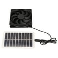 thumbnail image 4 of Solar Panel Fan, Efficient Solar Power Panel Exhaust Fan Energy Saving  For Pet Houses For RVs, 4 of 8