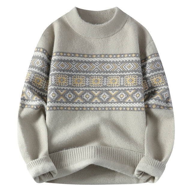 Pisexur Mens Sweater Haute Performance Sweater Divers Styles 2025 Mode Jeune Simple Rayé Sweater avec Demi-Col Roulé - Version Chaude Durable-en Liquidation