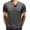 Gray, variant on IYTR Mens Short Sleeve Shirts Summer Fashion Comfy Crewneck Casual Sports Pullover Buttons T Shirt Blouse T Shirt Solid Color Tshirt Green S