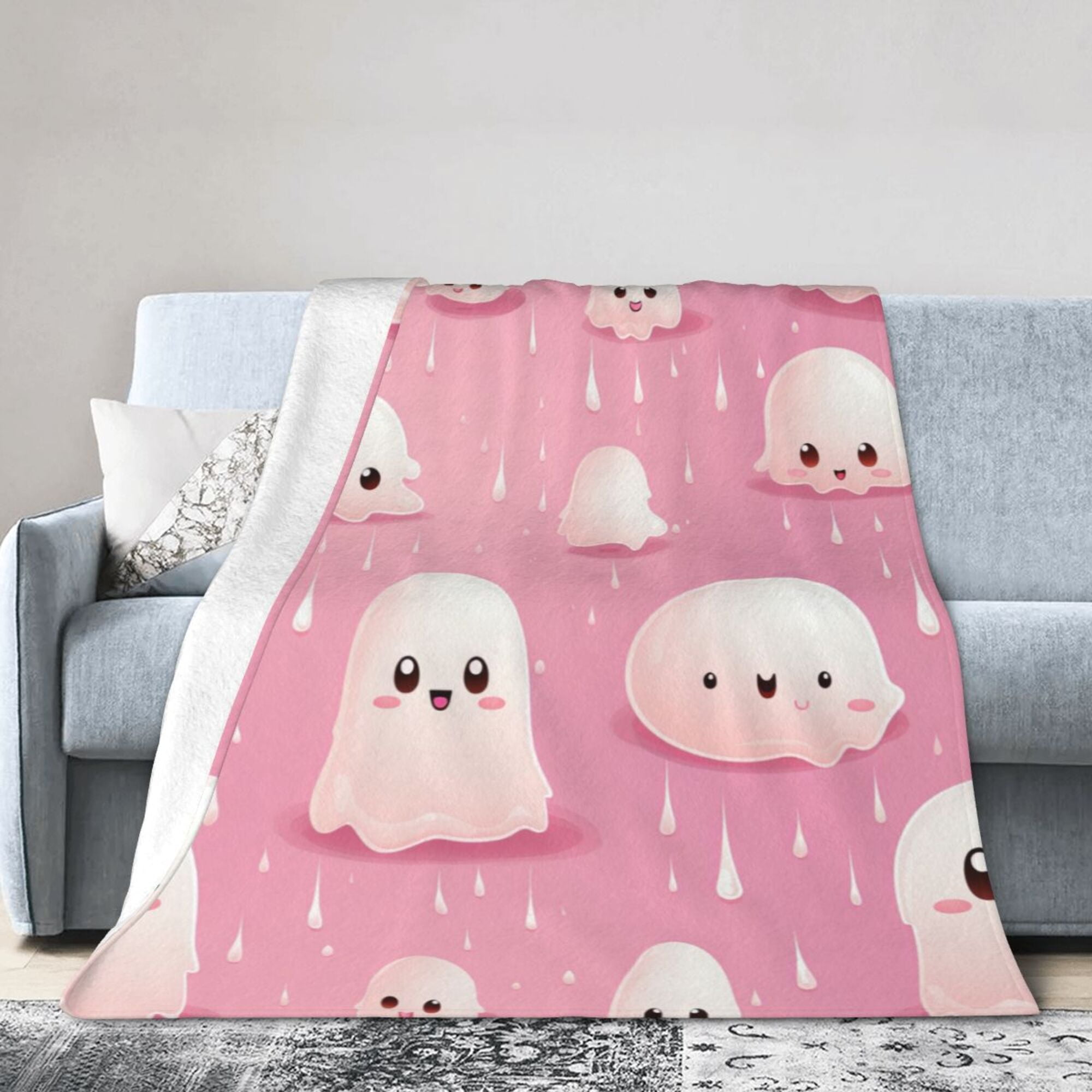 Cute pink blankets deals