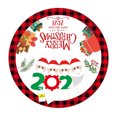 thumbnail image 1 of Falda de árbol de Navidad 90cm Decoración de muñeco de nieve de Navidad suave Alfombrilla de piso Adorno de vacaciones, Tipo 1 Advancent HA002082-01, 1 of 6
