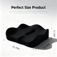thumbnail image 5 of Ergonomic Memory Foam Seat Cushion with Orthopedic Support – Pressure Relief for Office, Car, and Home Use, 5 of 6