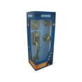 thumbnail image 2 of Schlage Camelot, Accent Antique Brass Entry Handleset 1-3/4 in., 2 of 2