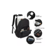 thumbnail image 2 of Mochila Juvenil De Gran Capacidad (con Puerto Usb) NEGRO, 2 of 4