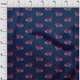 thumbnail image 2 of oneOone Organic Cotton Poplin Twill Fabric Branch & Bird Block Printed Craft Fabric BTY 42 Inch Wide, 2 of 4