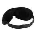 thumbnail image 5 of Unique Bargains 1 Pc Elastic Band 3D Sleep Mask Breathable 3D Eye Shade Cover for Meditation Black, 5 of 6