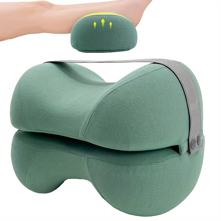 Knee Pillow for Side Sleepers,Cooling Leg Pillow for Sciatica, Knees,Back,Joints Between Legs,HIPS Pain Relief When Side Sleeping,Spine Aligning Support for Surgery Recovery, Pregnancy